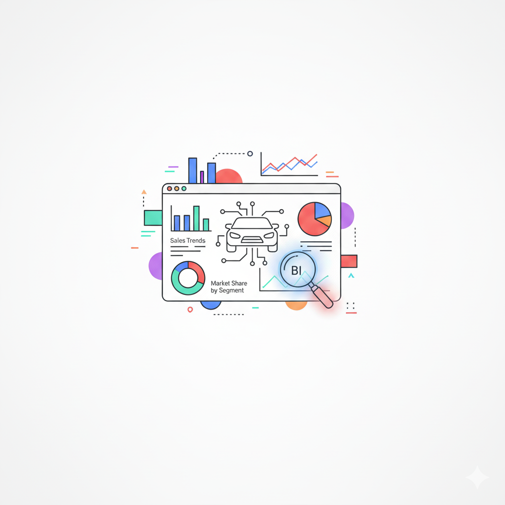 BI analytics dashboard preview
