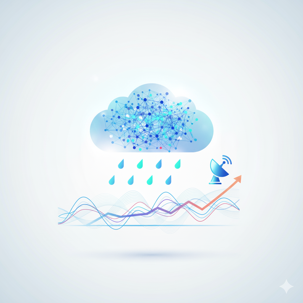 Deep learning precipitation forecasting preview